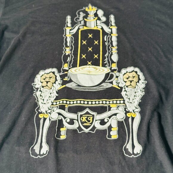 Kuppa Joy Coffee House T-Shirt - Graphic - Size Medium - Black - California - Picture 2 of 8